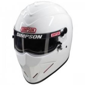 Simpson  4297001 Diamondback Helmet - 7 INCH SMALL WHITE 2010